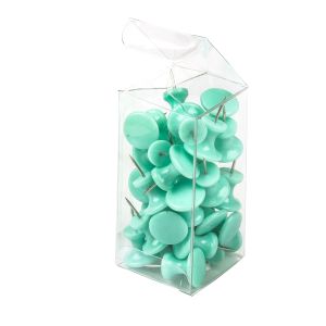 VB292 Crystal Clear Value Boxes – 1 ½” x 1 ½” x 3”