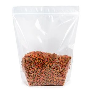 VBG8 Self Fastener Stand Up Pouch - 12 3/8