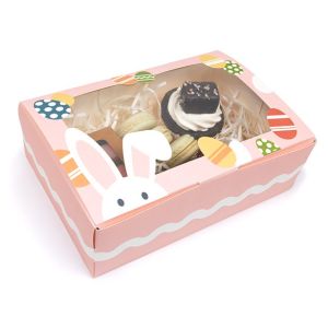 WKRG86EA Easter Printed Paper Window Box - 8 11/16