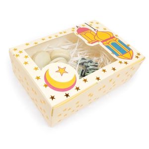 WKRG86RM Ramadan Printed Paper Window Box - 8 11/16