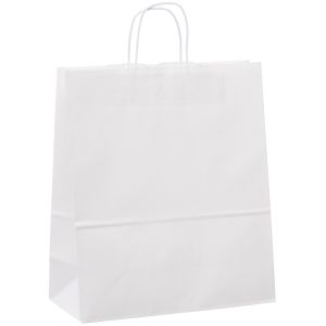 WPHB1396 White Paper Handle Bags - 13 