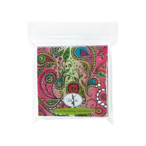 Z4C44 4 Mil Crystal Clear Zip Bags – 4” x 4”