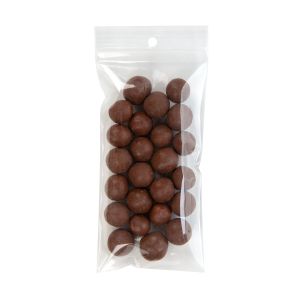 Z4R36 4 Mil Crystal Clear Zip Bags – 3” x 6” (Round Hang Hole)