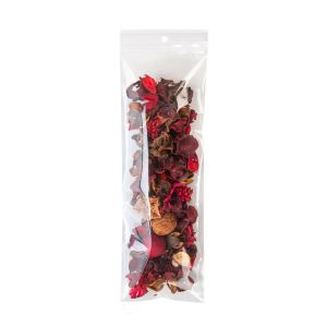Z4R412 4 Mil Crystal Clear Zip Bags – 4” x 12” (Round Hang Hole)