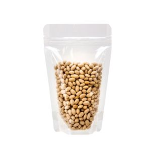ZBG35 Standard Clear Stand Up Zipper Pouch – 3 ¾” x 2 ¼” x 6 3/16”