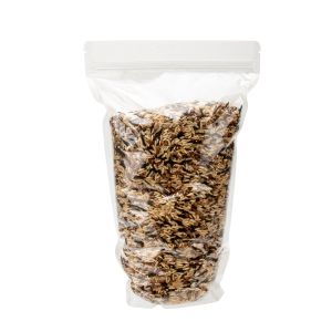 ZBG6H11 Standard Clear Stand Up Zipper Pouch – 7 7/16” x 4 ½” x 11 9/16”