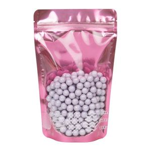 ZBGW3PE Specialty Stand Up Zipper Pouch Easter Pink - 5 1/8