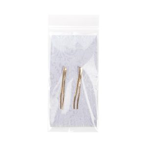 ZC36V 2 Mil Crystal Clear Zip Bags – 3” x 6” (With Vent Hole)