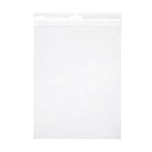 ZE68 2 Mil Crystal Clear Zip Bags – 6” x 8” (Euro Hang Hole)