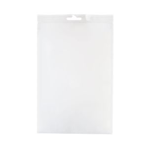 ZE810 2 Mil Crystal Clear Zip Bags – 8” x 10” (Euro Hang Hole)