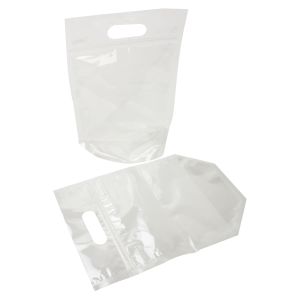 ZFG3 Zip Handle Flat Bottom Gusset Bag - 8