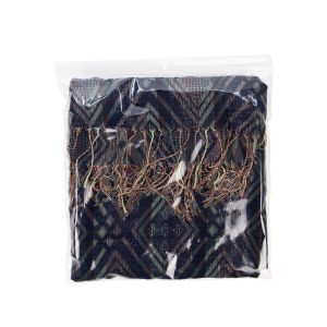ZR1313 2 Mil Crystal Clear Zip Bags – 13” x 13” (Round Hang Hole)
