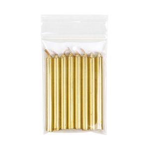 ZR23V 2 Mil Crystal Clear Zip Bags – 2” x 3” (Round Hang Hole - With Vent Hole)