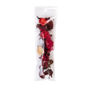 ZR26 2 Mil Crystal Clear Zip Bags – 2” x 6” (Round Hang Hole)