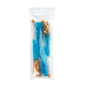 ZR38 2 Mil Crystal Clear Zip Bags – 3” x 8” (Round Hang Hole)
