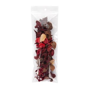 ZR38V 2 Mil Crystal Clear Zip Bags – 3” x 8” (Round Hang Hole - With Vent Hole)