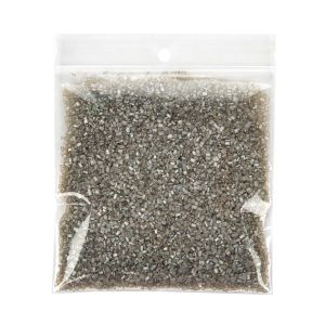 ZR44 2 Mil Crystal Clear Zip Bags – 4” x 4” (Round Hang Hole)