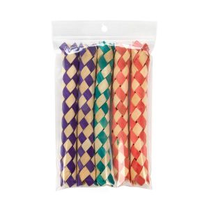 ZR46V 2 Mil Crystal Clear Zip Bags – 4” x 6” (Round Hang Hole - With Vent Hole)