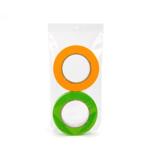 ZR612 2 Mil Crystal Clear Zip Bags – 6” x 12” (Round Hang Hole)