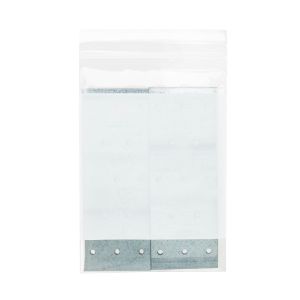 ZWC46 2 Mil Crystal Clear Zip Bags – 4” x 6” (White Block)