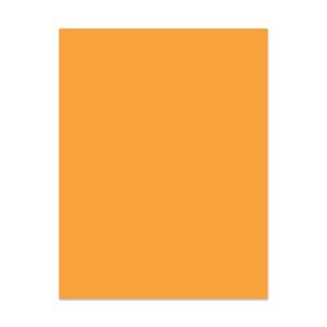 CDS-17 Ashley Cardstock 65# Tangerine Orange  - 8 1/2