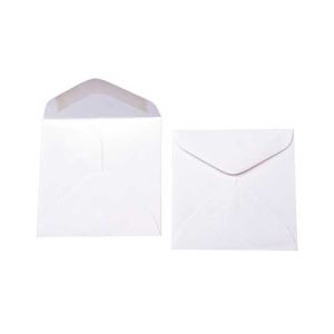 E1E0 White Premium Vellum Envelope – 2 7/8” x 2 7/8”