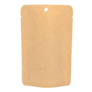 SUPEK2 Kraft Eco Stand Up Pouch without Zipper - 4