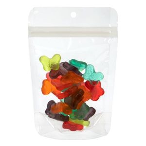 ZBGE2 Eco Clear PLA Stand Up Zip Pouch - 4