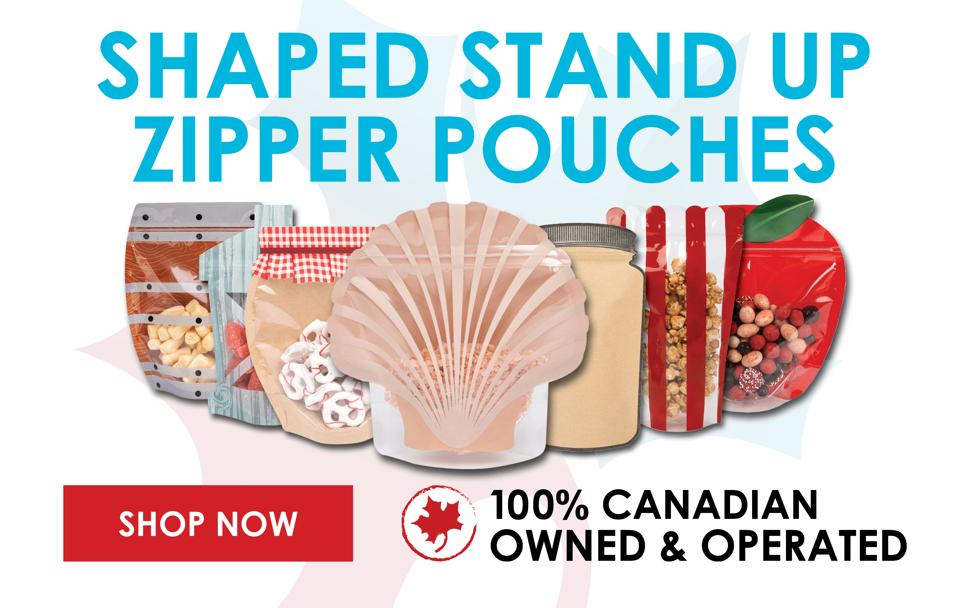 Crystal Clear Bags Shaped Pouches
